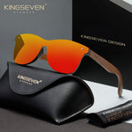 KINGSEVEN W5504 red polorized sunglasses