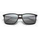 KINGSEVEN N7365 men black white polarized sunglasses TR90 frame
