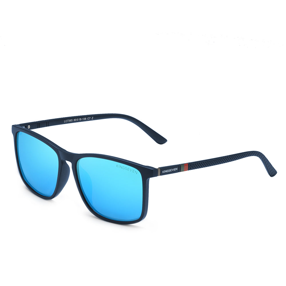 KINGSEVEN N7365 men blue polarized sunglasses TR90 frame