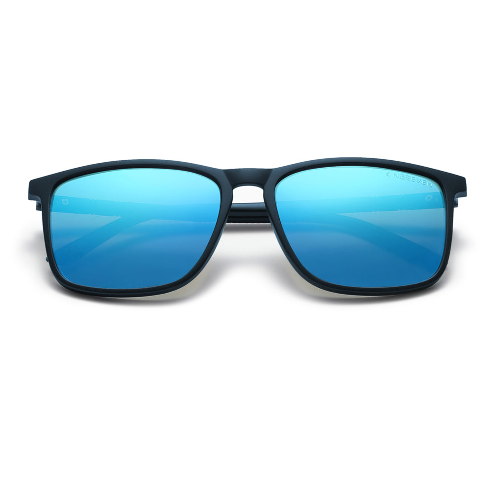KINGSEVEN N7365 men blue polarized sunglasses TR90 frame