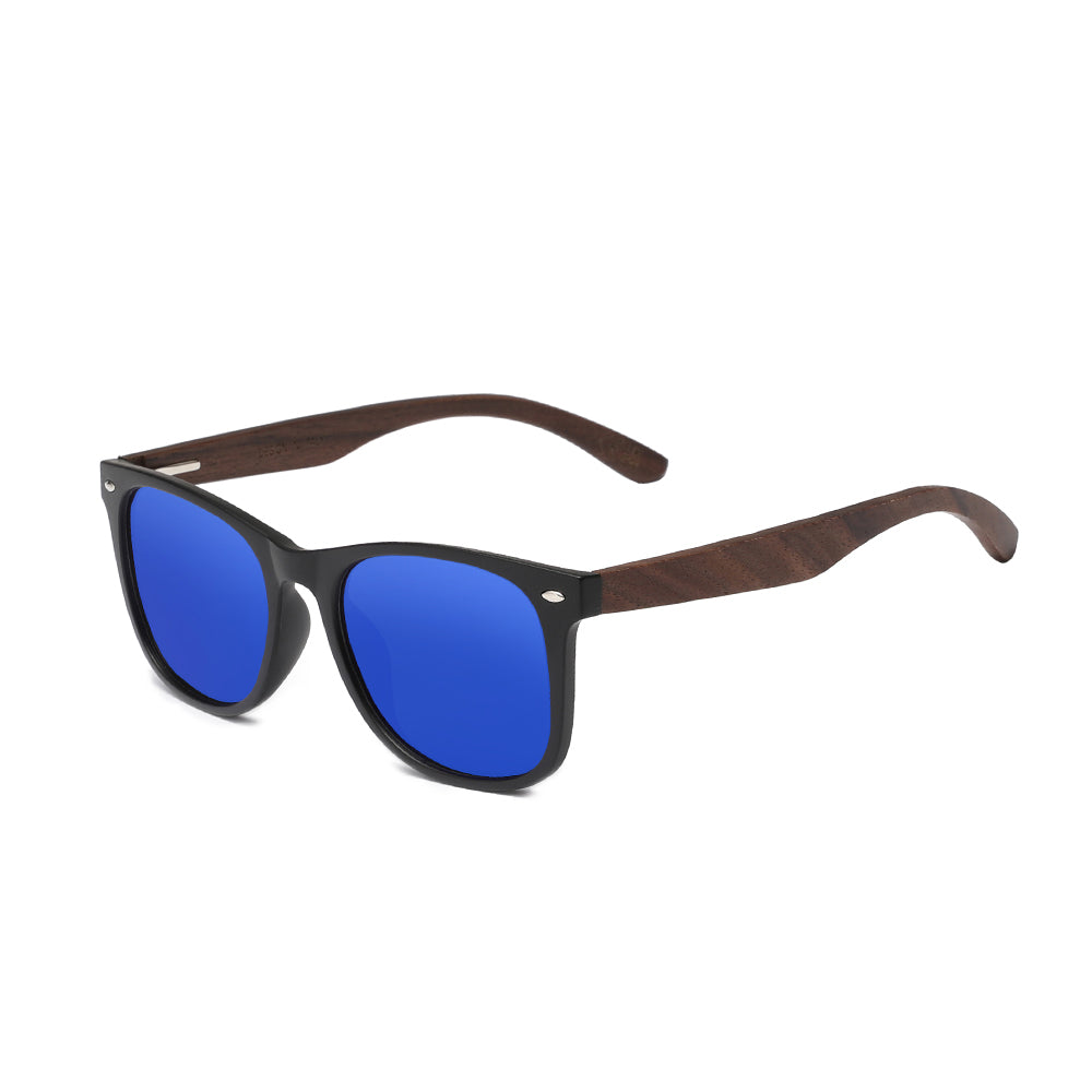 KINGSEVEN W5523 polarized sunglasses wooden frame