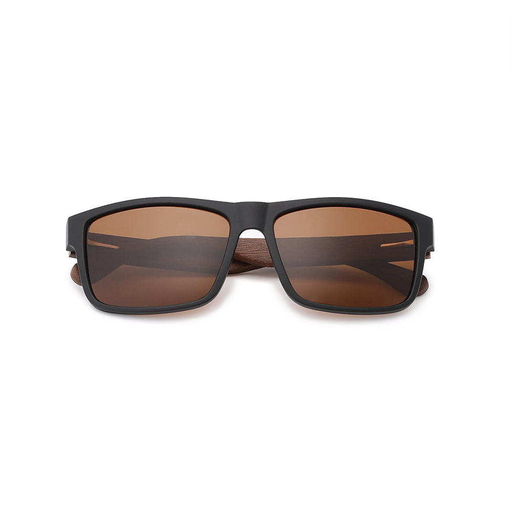 KINGSEVEN W5669 polarized sunglasses wooden frame
