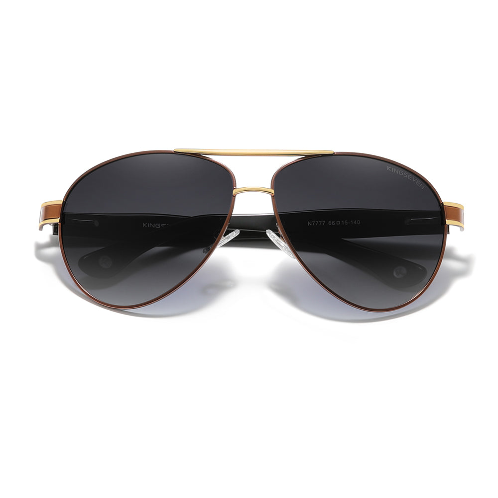 KINGSEVEN N7777 men polarized sunglasses aluminum frame