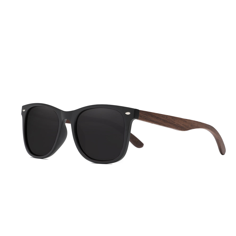 KINGSEVEN W5523 polarized sunglasses wooden frame