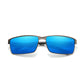 KINGSEVEN N7756 men gun blue polarized sunglasses aluminum frame