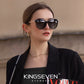 Woman wearing KINGSEVEN N7826 sunglasses outdoor