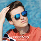 Man wearing KINGSEVEN N7027 sunglasses outdoor