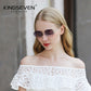 Woman wearing KINGSEVEN N805 sunglasses outdoor