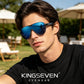 Man wearing KINGSEVEN N7762 sunglasses outdoor