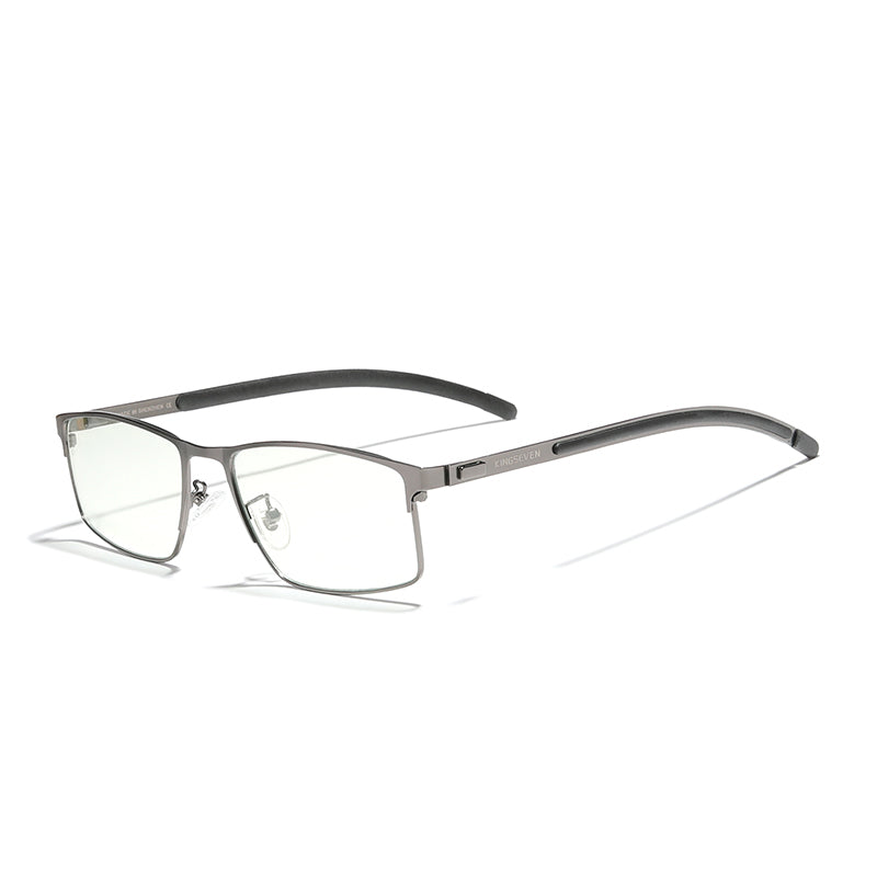 KINGSEVEN N9186 men blue light sunglasses titanium frame