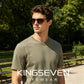 Man wearing KINGSEVEN N9121 sunglasses outdoor
