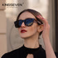 Woman wearing KINGSEVEN W5520 sunglasses outdoor