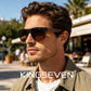 Man wearing KINGSEVEN W5669 sunglasses outdoor