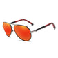  KINGSEVEN K725 silver red polarized lens UV400 protection