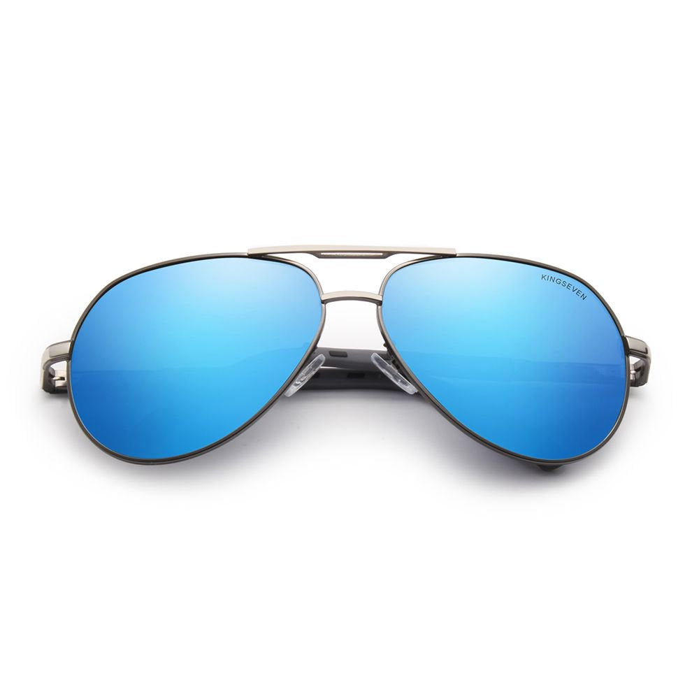  KINGSEVEN K725 gun blue polarized lens UV400 protection
