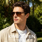 Man wearing KINGSEVEN N9121 sunglasses outdoor