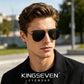 Man wearing KINGSEVEN N7115 sunglasses outdoor