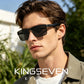 Man wearing KINGSEVEN N7756 sunglasses outdoor