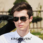 Man wearing KINGSEVEN N7027 sunglasses outdoor