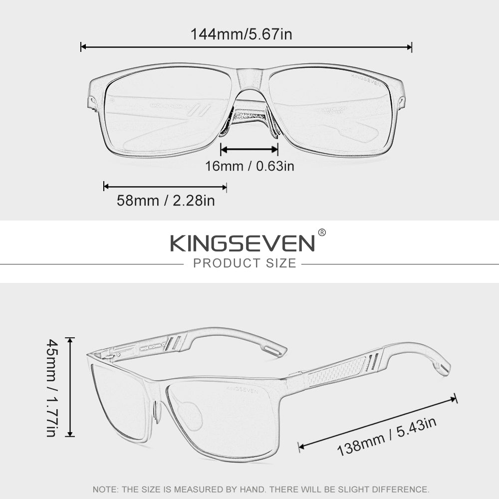 KINGSEVEN N71810 sunglasses size