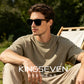Man wearing KINGSEVEN W5523 sunglasses outdoor