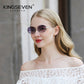 Woman wearing KINGSEVEN N805 sunglasses outdoor