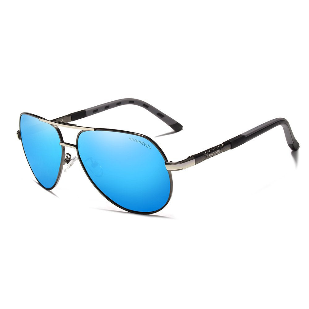  KINGSEVEN K725 gun blue polarized lens UV400 protection