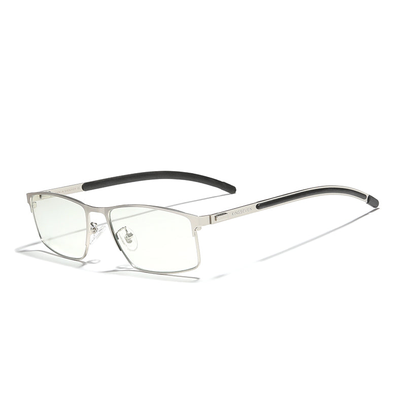 KINGSEVEN N9186 men blue light sunglasses titanium frame