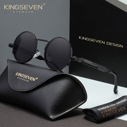 KINGSEVEN N7579 black gray polorized sunglasses for men