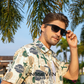 Man wearing KINGSEVEN N799 sunglasses outdoor