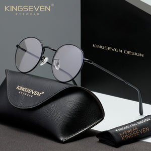 KINGSEVEN N4526 black blue light sunglasses for men