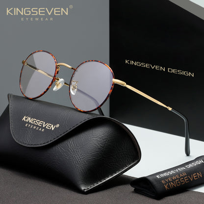 KINGSEVEN N4526 tofu blue light sunglasses for men