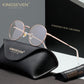 KINGSEVEN N4526 rose-gold blue light sunglasses for men