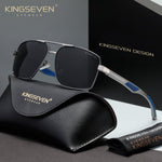 KINGSEVEN N7719 gun-gray polorized sunglasses for men
