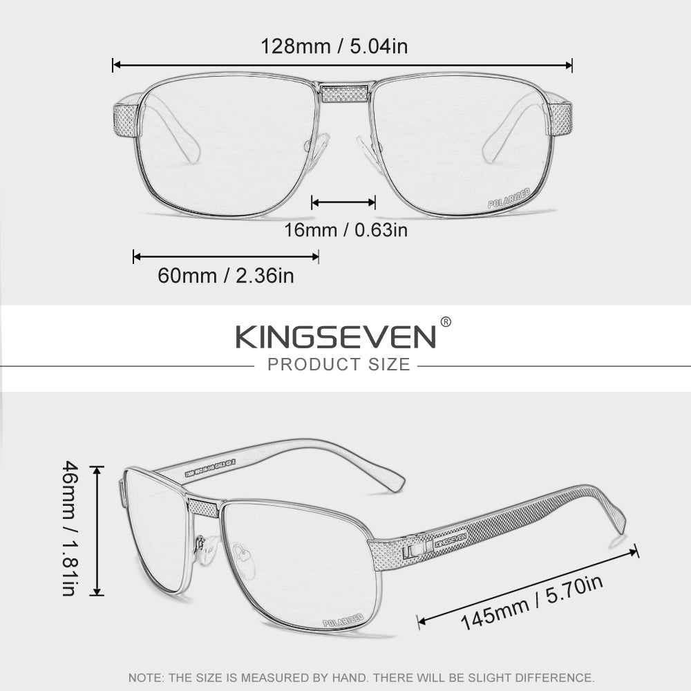 KINGSEVEN N7309 sunglasses size