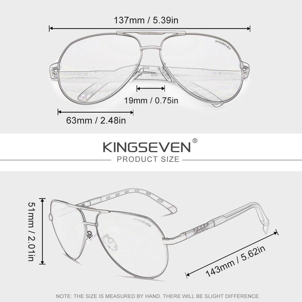 KINGSEVEN K725 sunglasses size