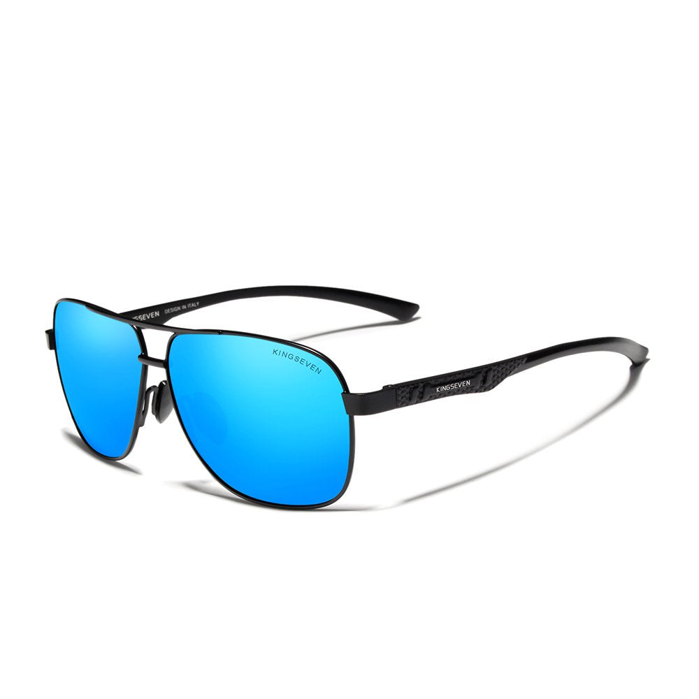  KINGSEVEN N7188 black blue polarized lens UV400 protection