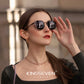 Woman wearing KINGSEVEN W5519 sunglasses outdoor