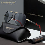 KINGSEVEN K725 gold photochromic polarized sunglasses for men