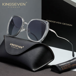 KINGSEVEN N7832 gray polorized sunglasses for women