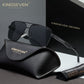KINGSEVEN N7719 black-gray polorized sunglasses for men