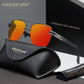 KINGSEVEN N7666 gun red polarized sunglasses