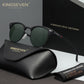 KINGSEVEN N7016 black green polarized sunglasses