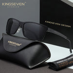 KINGSEVEN N7021 black-gray polarized sunglasses for men
