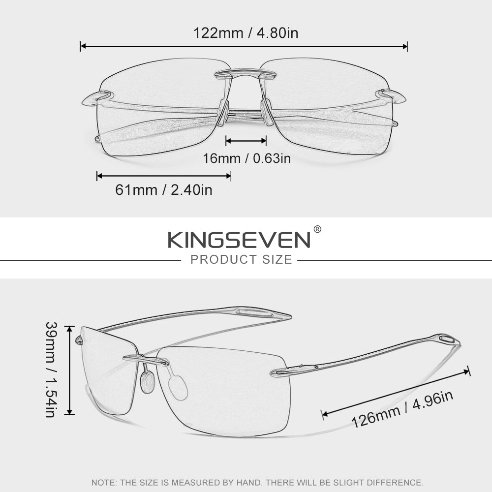  KINGSEVEN N7025 sunglasses size