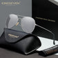KINGSEVEN N7115 silver-white polarized sunglasses for men