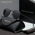KINGSEVEN N7116 black polarized sunglasses