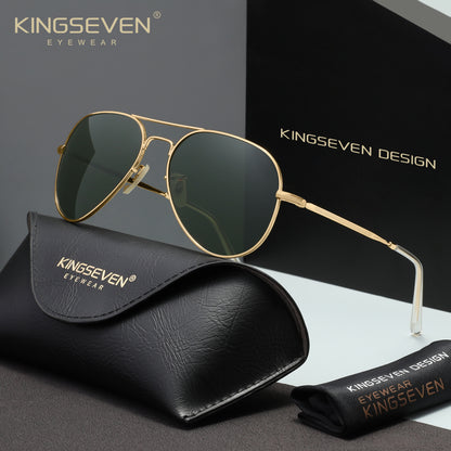 KINGSEVEN N7117 green polarized sunglasses for  women