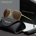 KINGSEVEN N7118 brown polarized sunglasses