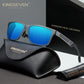 KINGSEVEN N7180 gun-blue polarized sunglasses for men